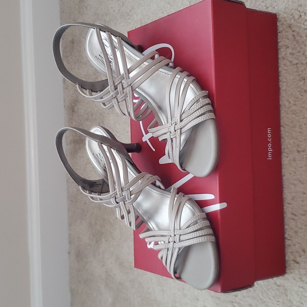 Tan Strappy High Heels